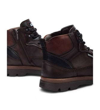 Pikolinos Brown Vigo Leather Ankle Boots