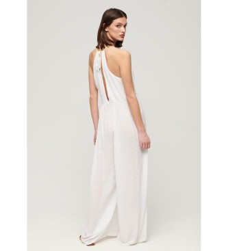 Superdry Vit broderad jumpsuit