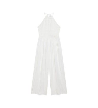 Superdry Vit broderad jumpsuit