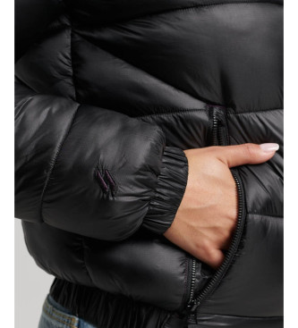 Superdry Sports quilted jacket Sports black