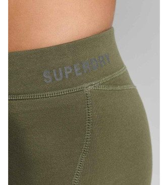 Superdry Spodenki kolarskie Tech zielone