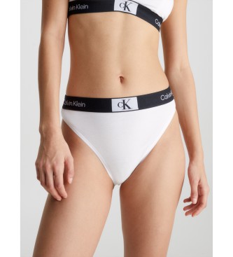 Calvin Klein Cuecas de cintura alta brasileiras Ck96 branco