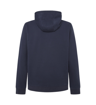 Hackett London Heritage H Plkt Hdy navy sweatshirt