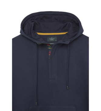 Hackett London Heritage H Plkt Hdy marinbl sweatshirt