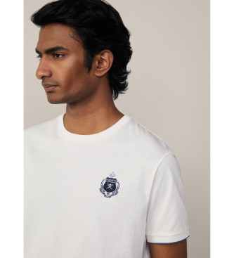 Hackett London Heritage Logo T-shirt vit