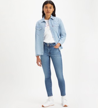 Levi's Jeans 711 Doppio Bottone Indaco Med