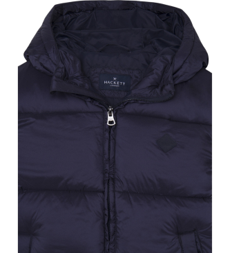 Hackett London Giacca blu scuro Puffa essenziale