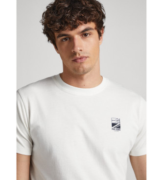 Pepe Jeans Camiseta Walter blanco, marino