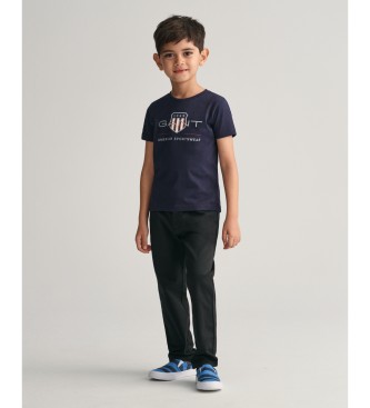 Gant Archief Schild Kinderen T-shirt marine