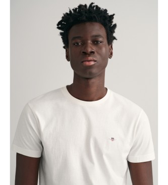 Gant Slim Fit Shield T-shirt vit