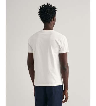 Gant Slim Fit Shield T-shirt vit