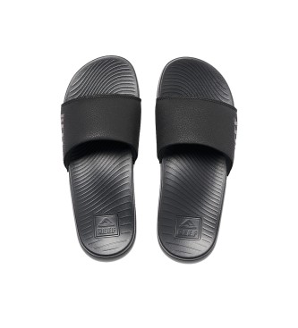 Reef Slippers One Slide zwart