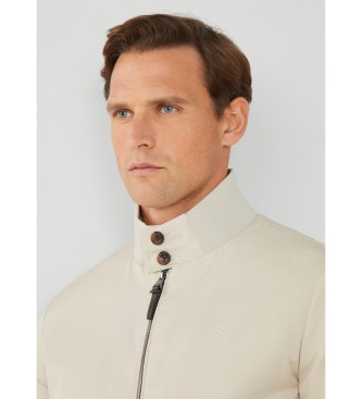 Hackett London Giacca Harrington beige