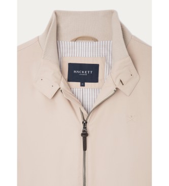 Hackett London Giacca Harrington beige