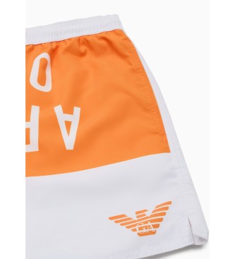 Emporio Armani Maillot de bain orange vif