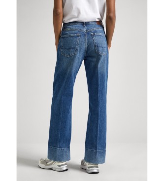 Pepe Jeans Jeans Loose St Uhw Fade azul