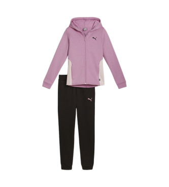 Puma Sweatshirt Sweat Suit noir, rose