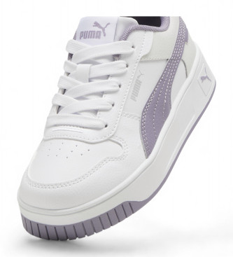 Puma Carina Street Ps wit leren sportschoenen