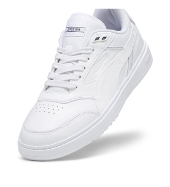 Puma Turnschuhe Doublecourt wei