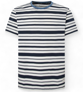 Pepe Jeans T-shirt Cape biały, granatowy