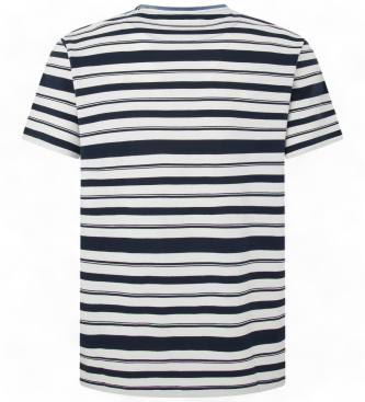 Pepe Jeans T-shirt Cape biały, granatowy