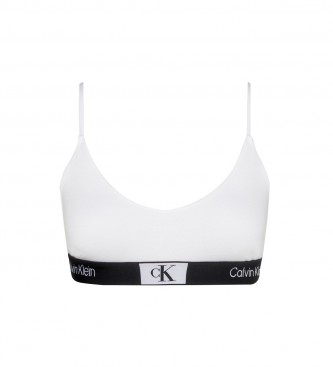 Calvin Klein Modrček s tankimi naramnicami Ck96 white