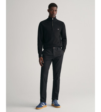 Gant Tech Prep chinos slim fit noir