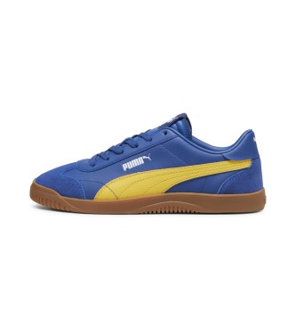 Puma Sapatilhas de couro Club 5V5 azul