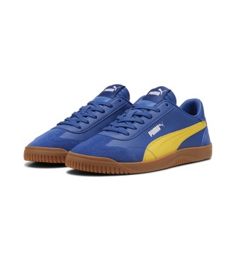 Puma Sapatilhas de couro Club 5V5 azul