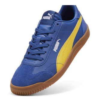 Puma Sapatilhas de couro Club 5V5 azul