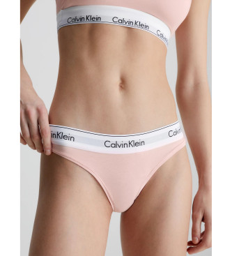 Calvin Klein Stringi Modern Cotton różowe