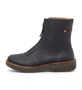 El Naturalista Botins em pele N5581 navy