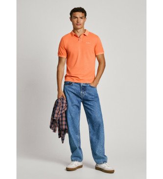 Pepe Jeans Nuova polo arancione Oliver