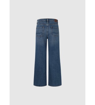 Pepe Jeans Wide Leg Uhw Utility Jeans blauw