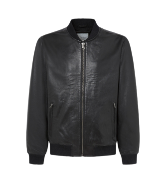 Pepe Jeans Lederjacke Torno schwarz