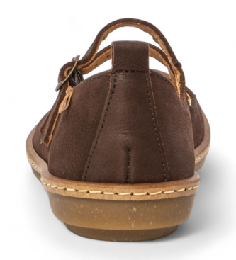 El Naturalista Ballerine in pelle N5348 marrone