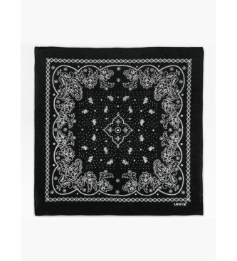 Levi's Szaliki bandana/odzież na szyję Paisley czarny