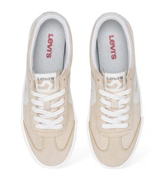 Levi's Sneak S beige leather trainers