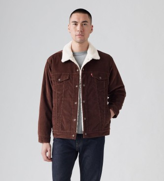 Levi's Relaxed Fit Truckerjacka brun