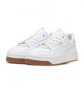 Puma Baskets en cuir blanc Carina Street Lux