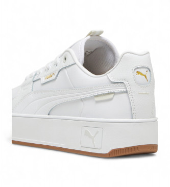 Puma Baskets en cuir blanc Carina Street Lux