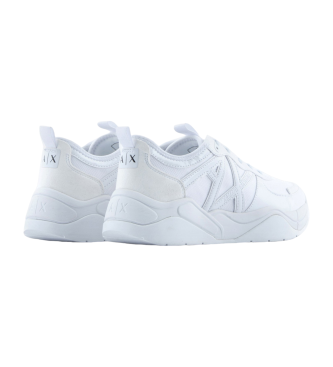 Armani Exchange Lace Up Sneakers white