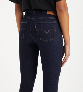 Levi's Jeans 711 skinny jeans med dubbla knappar i marinbl frg