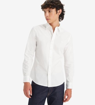 Levi's Camicia bianca con simbolo della batteria