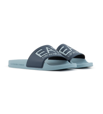 EA7 Slippers Zichtbaarheid Slipper U Blauw