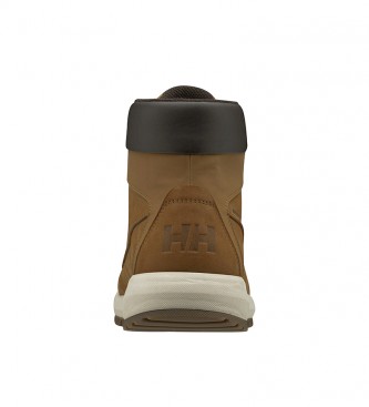 Helly Hansen Bottes en cuir moutarde  n?ud papillon