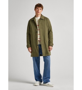 Pepe Jeans Gabardina verde Valerio