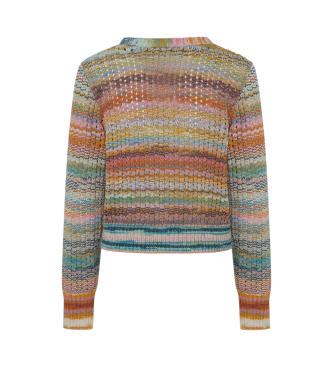 Pepe Jeans Indische mehrfarbige Strickjacke