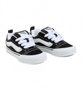 Vans Knu Skool leren sportschoenen zwart