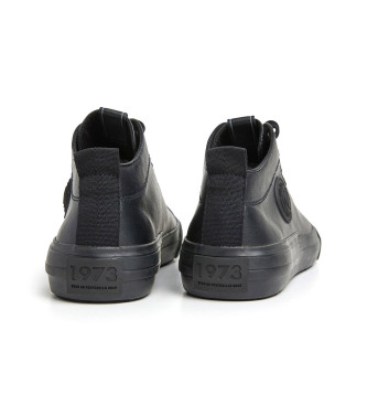 Pepe Jeans Industry Rec Leather Sneakers black